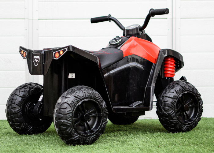 Atv electric pentru copii 2-5 ani Kinderauto Wolf 70W , Rosu [5]