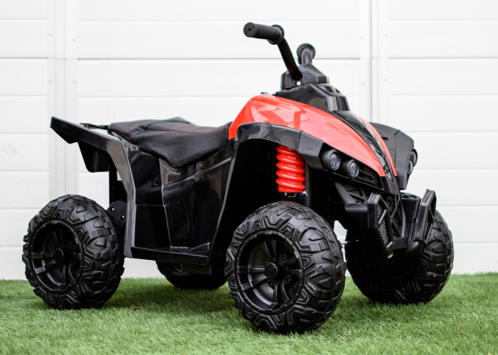 Atv electric pentru copii 2-5 ani Kinderauto Wolf 70W , Rosu [4]