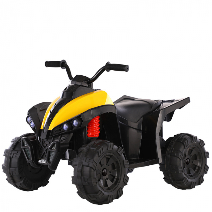 ATV electric pentru copii 3-5 ani, Kinderauto Wolf 70W 12V PREMIUM, culoare Galben 12V imagine noua responsabilitatesociala.ro