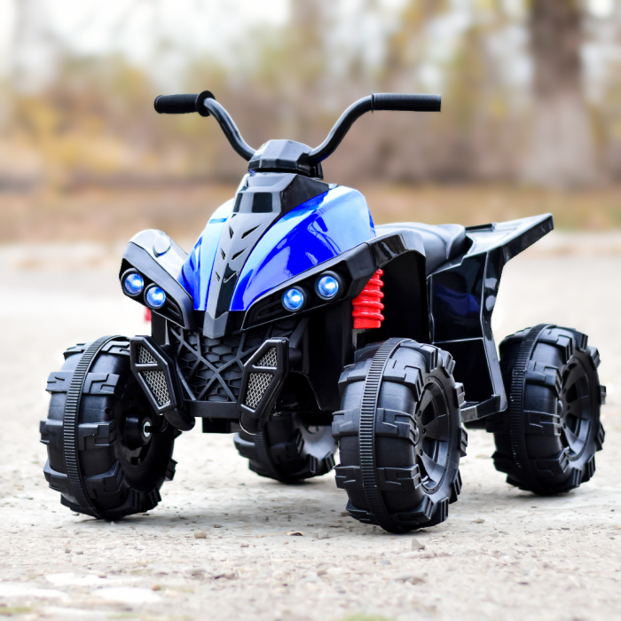 Atv electric pentru copii 2-5 ani Kinderauto Wolf 70W , albastru [2]