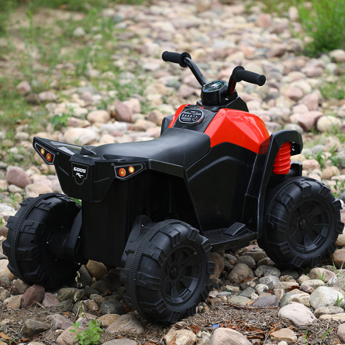 Atv electric pentru copii 2-5 ani Kinderauto Wolf 70W , Rosie [17]
