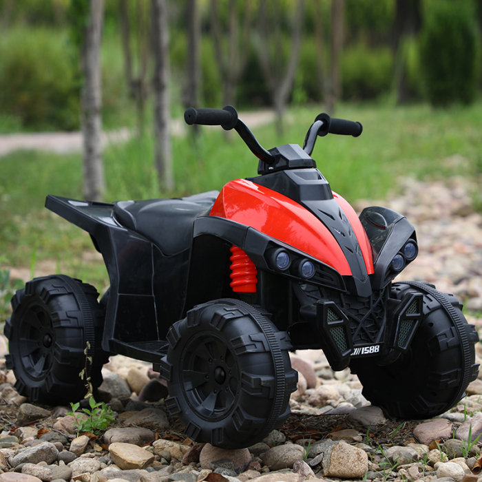 Atv electric pentru copii 2-5 ani Kinderauto Wolf 70W , Rosie [16]