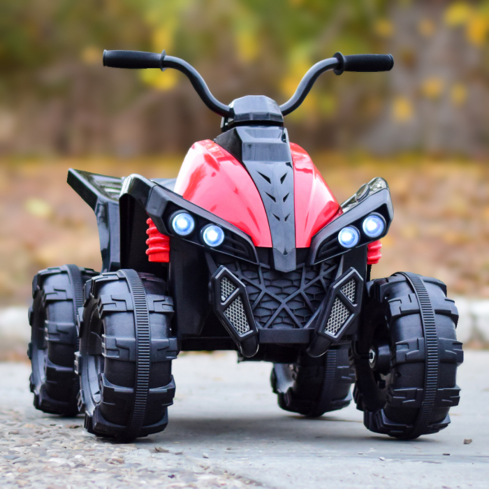 Atv electric pentru copii 2-5 ani Kinderauto Wolf 70W , Rosie [2]