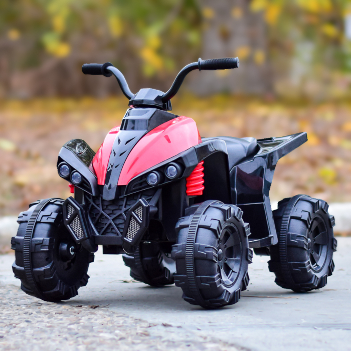 Atv electric pentru copii 2-5 ani Kinderauto Wolf 70W , Rosie [4]
