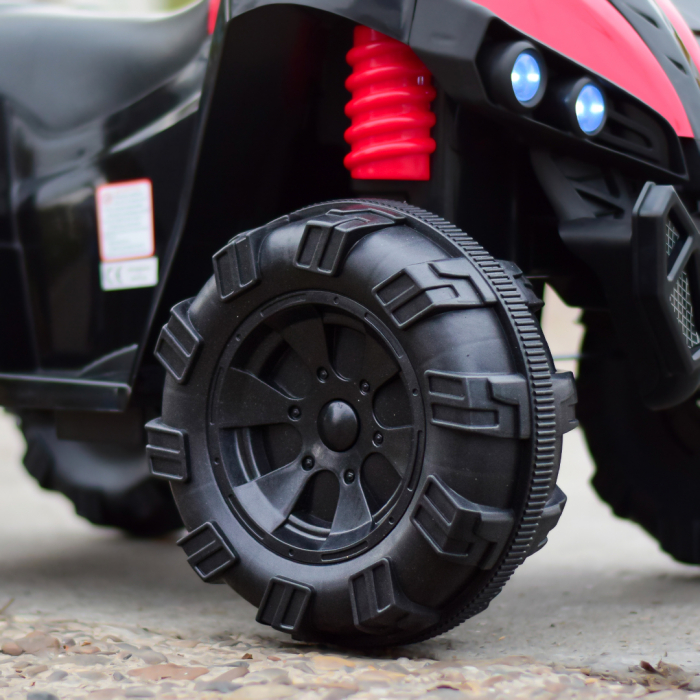 Atv electric pentru copii 2-5 ani Kinderauto Wolf 70W , Rosie [11]