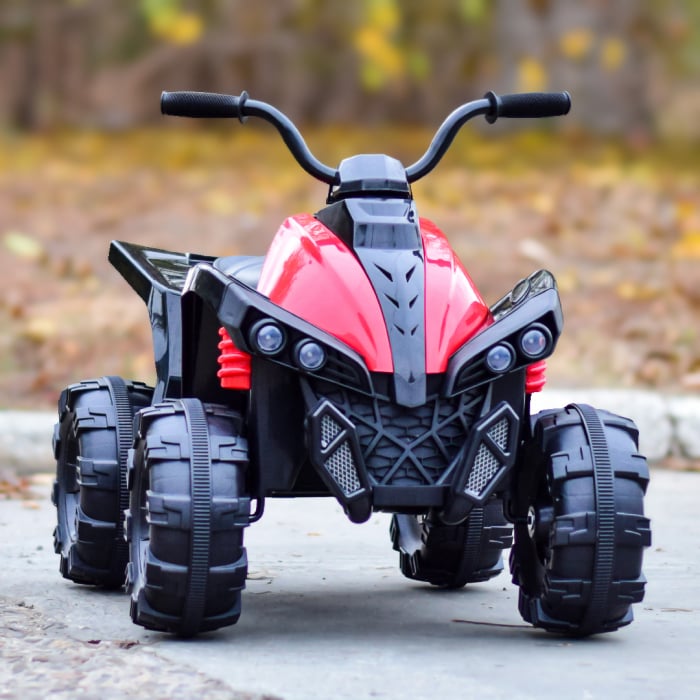 Atv electric pentru copii 2-5 ani Kinderauto Wolf 70W , Rosie [3]