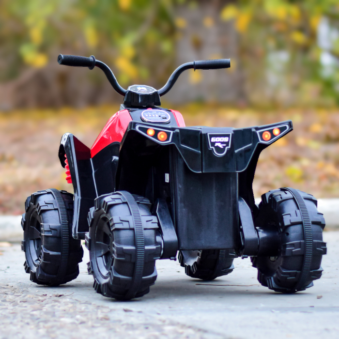 Atv electric pentru copii 2-5 ani Kinderauto Wolf 70W , Rosie [8]
