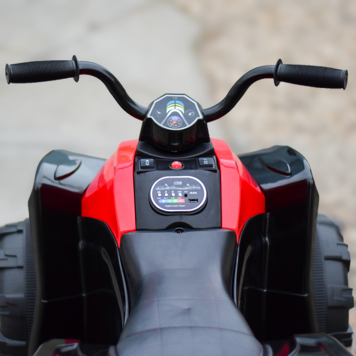Atv electric pentru copii 2-5 ani Kinderauto Wolf 70W , Rosie [10]