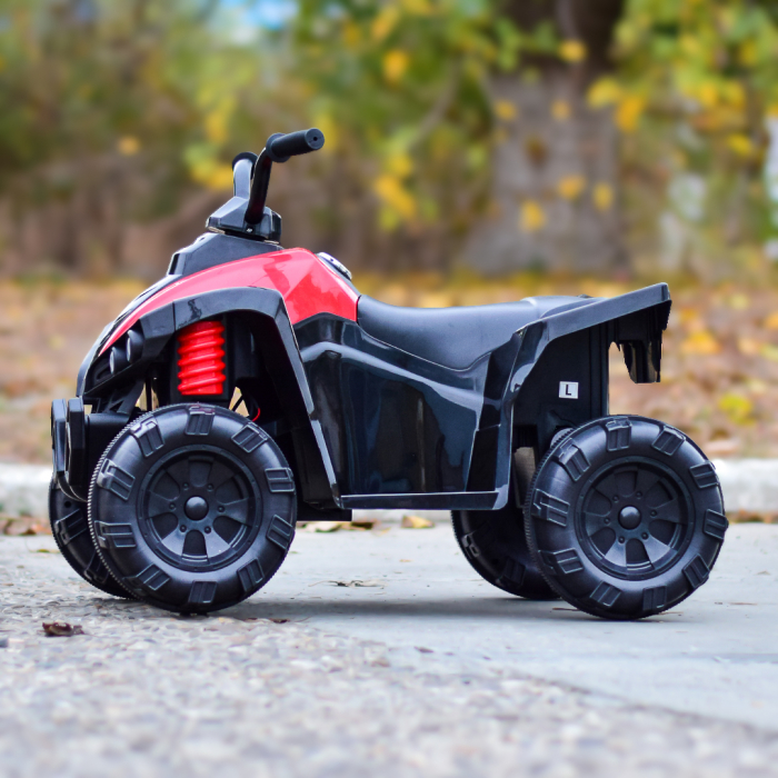 Atv electric pentru copii 2-5 ani Kinderauto Wolf 70W , Rosie [6]