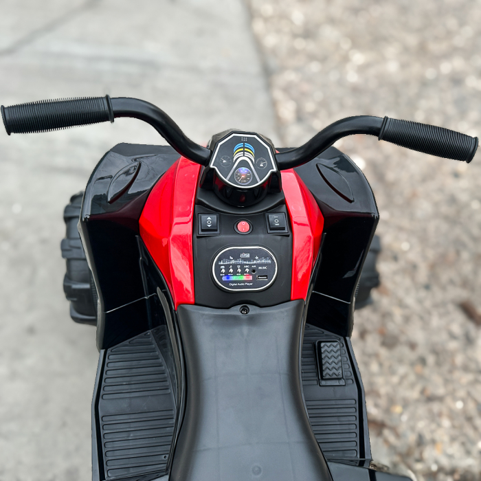 Atv electric pentru copii 2-5 ani Kinderauto Wolf 70W , Rosie [12]