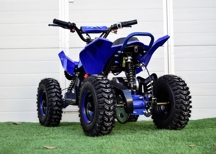 Atv electric copii 3-8 ani NITRO ECO Python Cross, albastru [8]