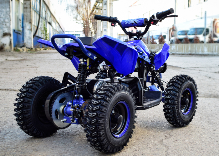 Atv electric copii 3-8 ani NITRO ECO Python Cross, albastru [3]