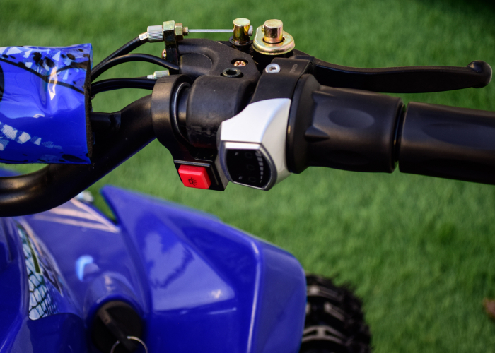 Atv electric copii 3-8 ani NITRO ECO Python Cross, albastru [11]