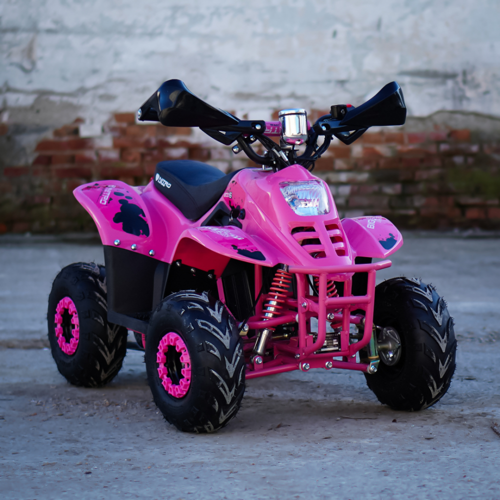 ATV electric pentru copii ECO Bigfoot 800W, 36V, roz [2]
