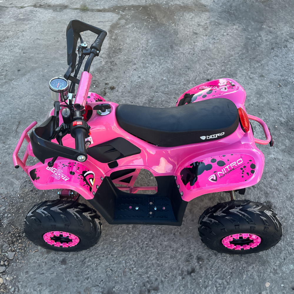 ATV electric pentru copii ECO Bigfoot 800W, 36V, roz [10]