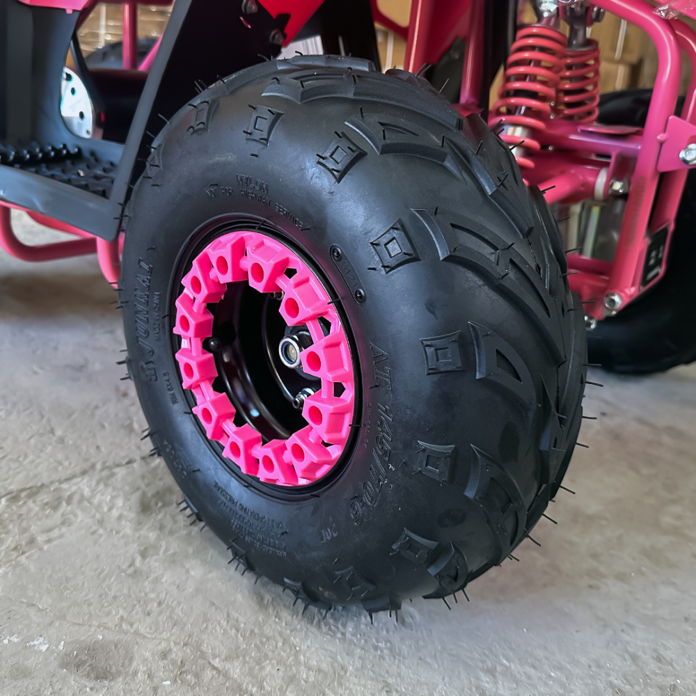 ATV electric pentru copii ECO Bigfoot 800W, 36V, roz [12]