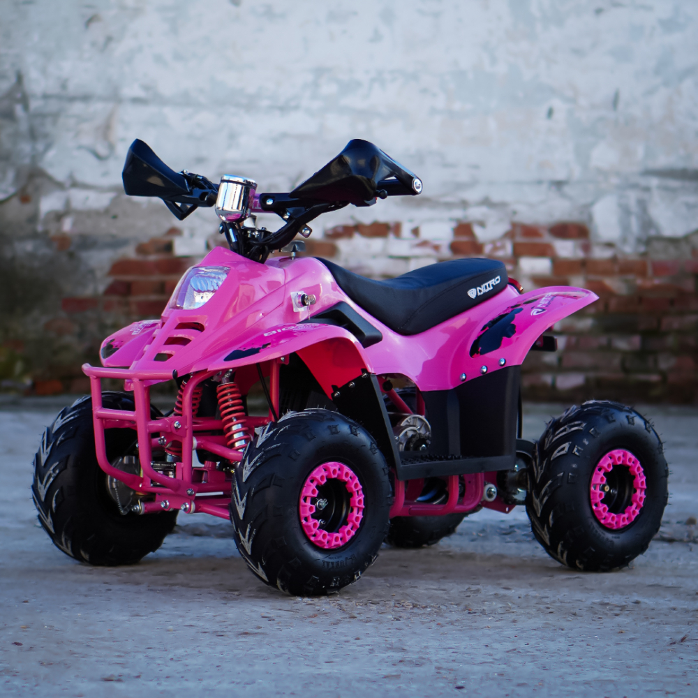 ATV electric pentru copii ECO Bigfoot 800W, 36V, roz [9]