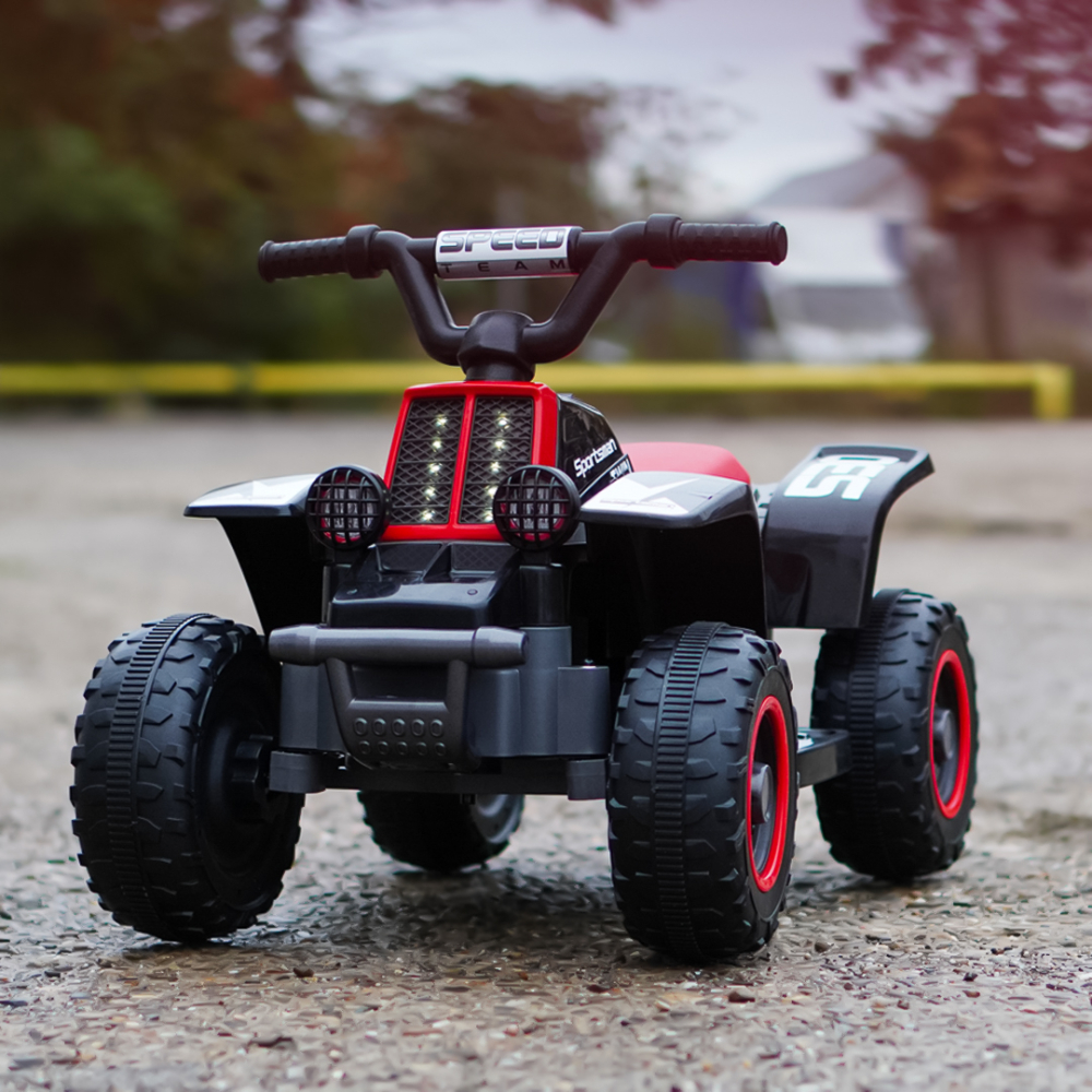ATV electric pentru copii, Kinderauto CUBA 35W 6V cu telecomanda inclusa, neagra [2]