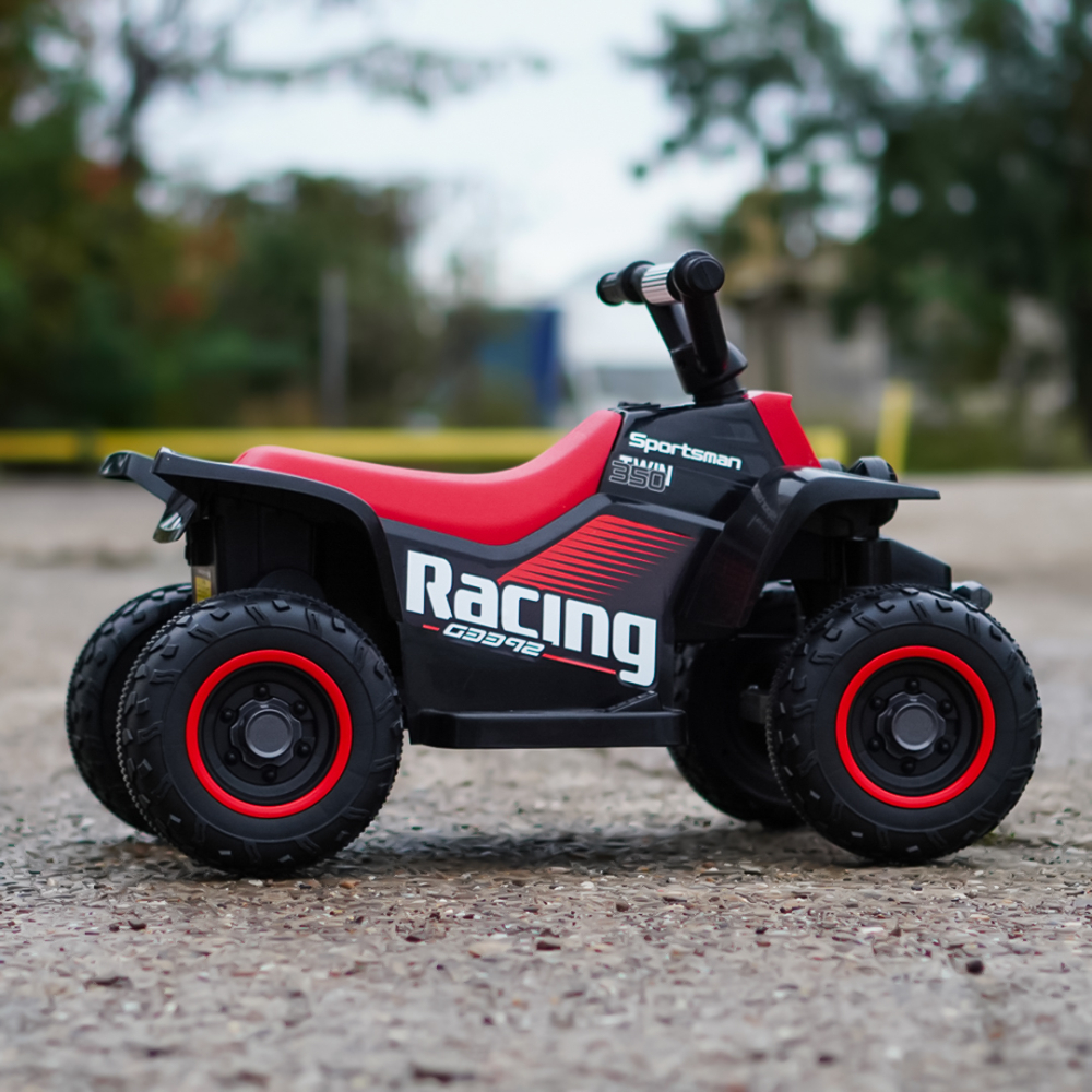 ATV electric pentru copii, Kinderauto CUBA 35W 6V cu telecomanda inclusa, neagra [5]