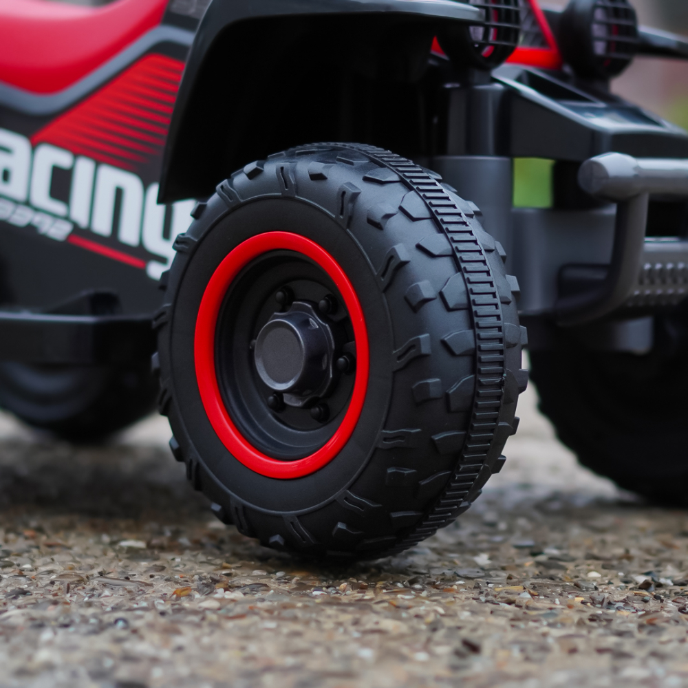 ATV electric pentru copii, Kinderauto CUBA 35W 6V cu telecomanda inclusa, neagra [10]