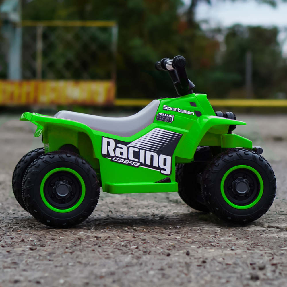 ATV electric pentru copii, Kinderauto CUBA 35W 6V cu telecomanda inclusa, verde [7]