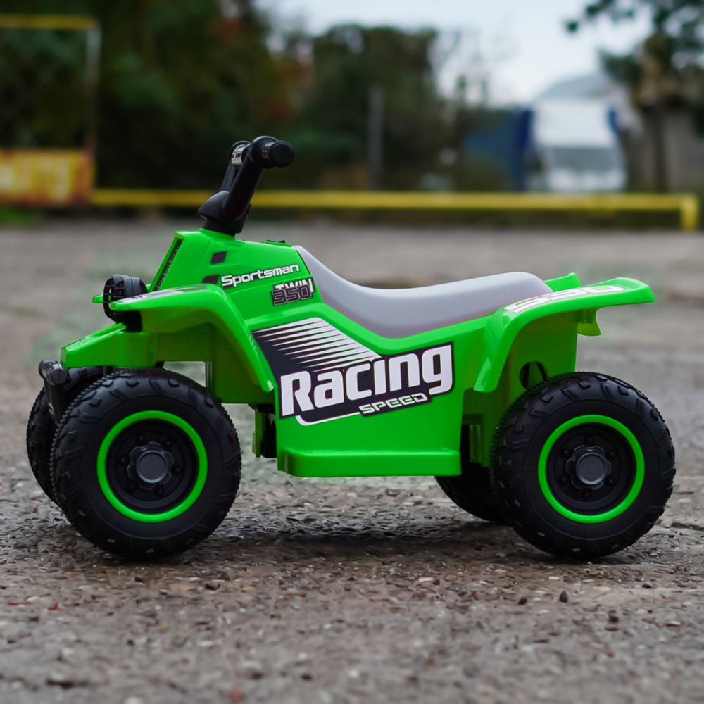 ATV electric pentru copii, Kinderauto CUBA 35W 6V cu telecomanda inclusa, verde [4]