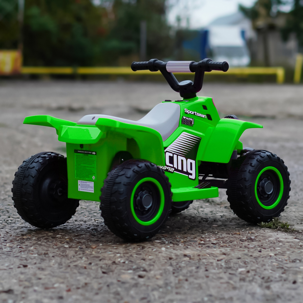 ATV electric pentru copii, Kinderauto CUBA 35W 6V cu telecomanda inclusa, verde [6]