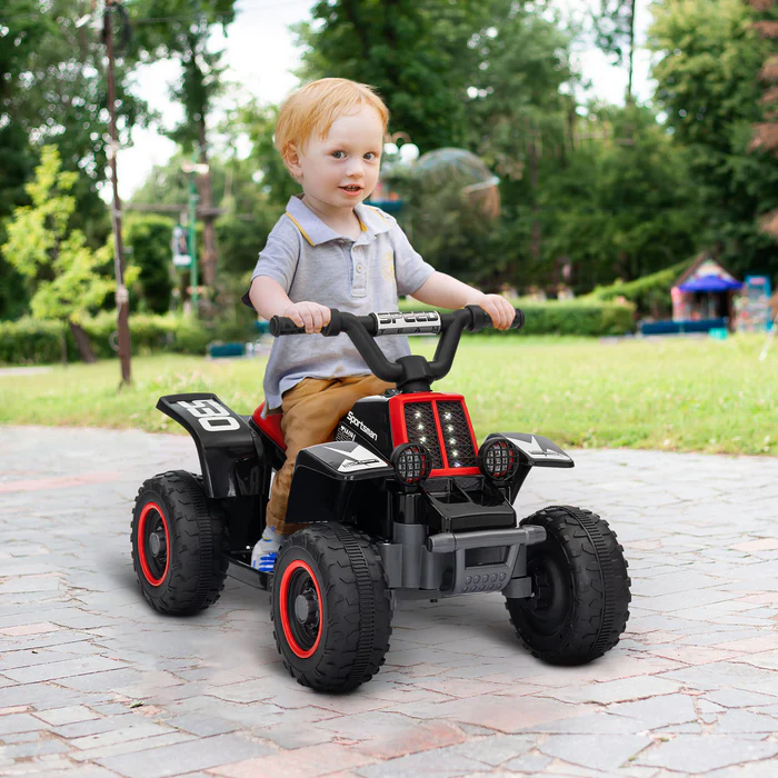 ATV electric pentru copii, Kinderauto CUBA 35W 6V cu telecomanda inclusa, neagra [5]