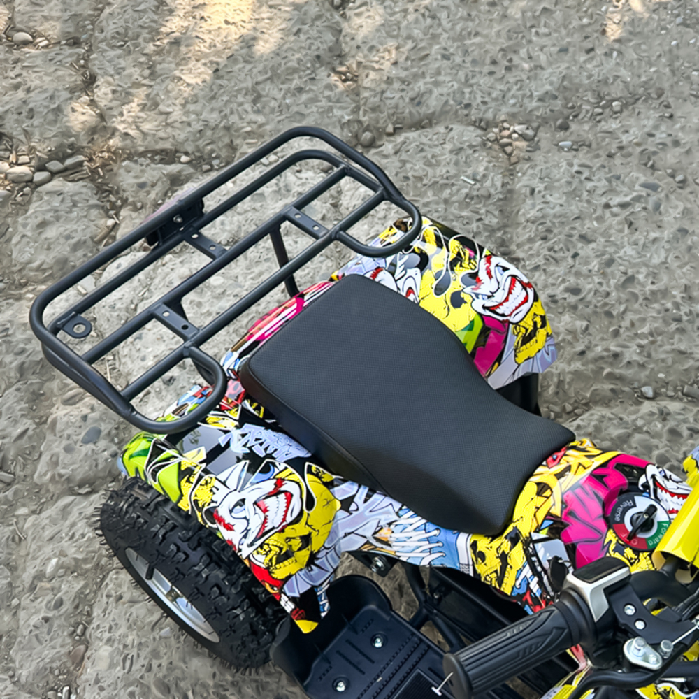 ATV electric pentru copii Kinderauto Jocker Quad 1000W 36V 12Ah, culoare galbena [11]
