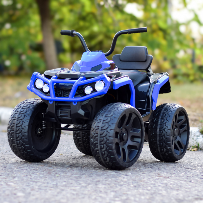 ATV electric pentru copii, Kinderauto Offroad 70W 12V PREMIUM, culoare Albastru [4]