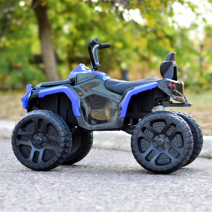 ATV electric pentru copii, Kinderauto Offroad 70W 12V PREMIUM, culoare Albastru [6]