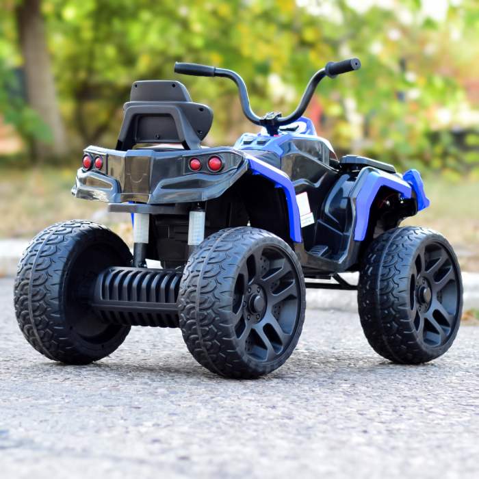 ATV electric pentru copii, Kinderauto Offroad 70W 12V PREMIUM, culoare Albastru [9]