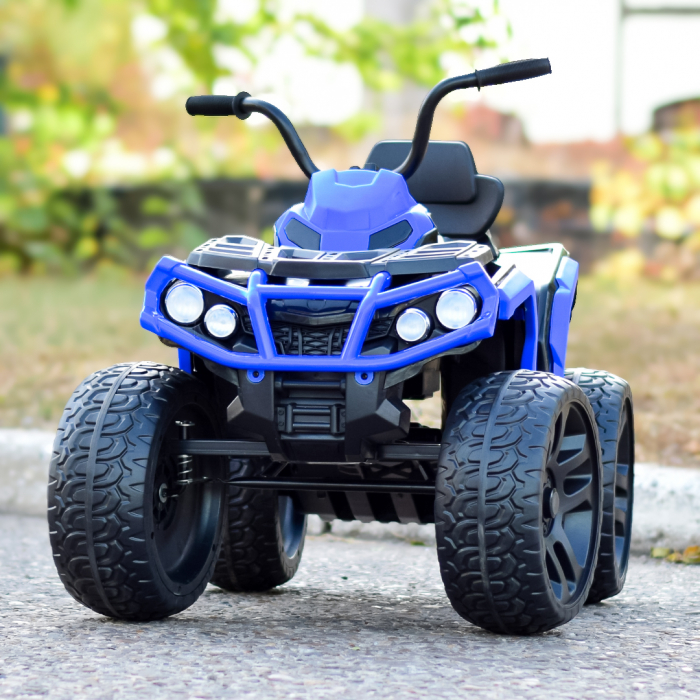 ATV electric pentru copii, Kinderauto Offroad 70W 12V PREMIUM, culoare Albastru [3]