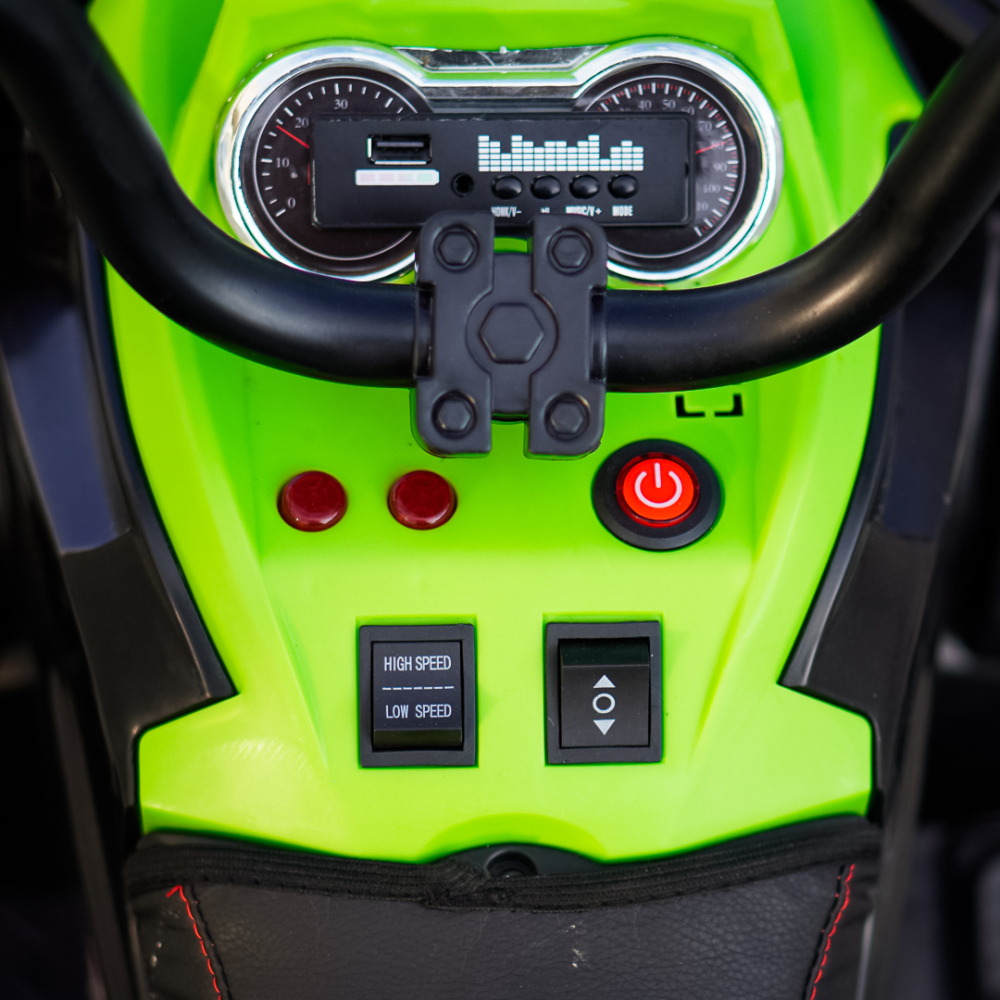 Mini ATV electric pentru copii, Off-Road, verde [14]