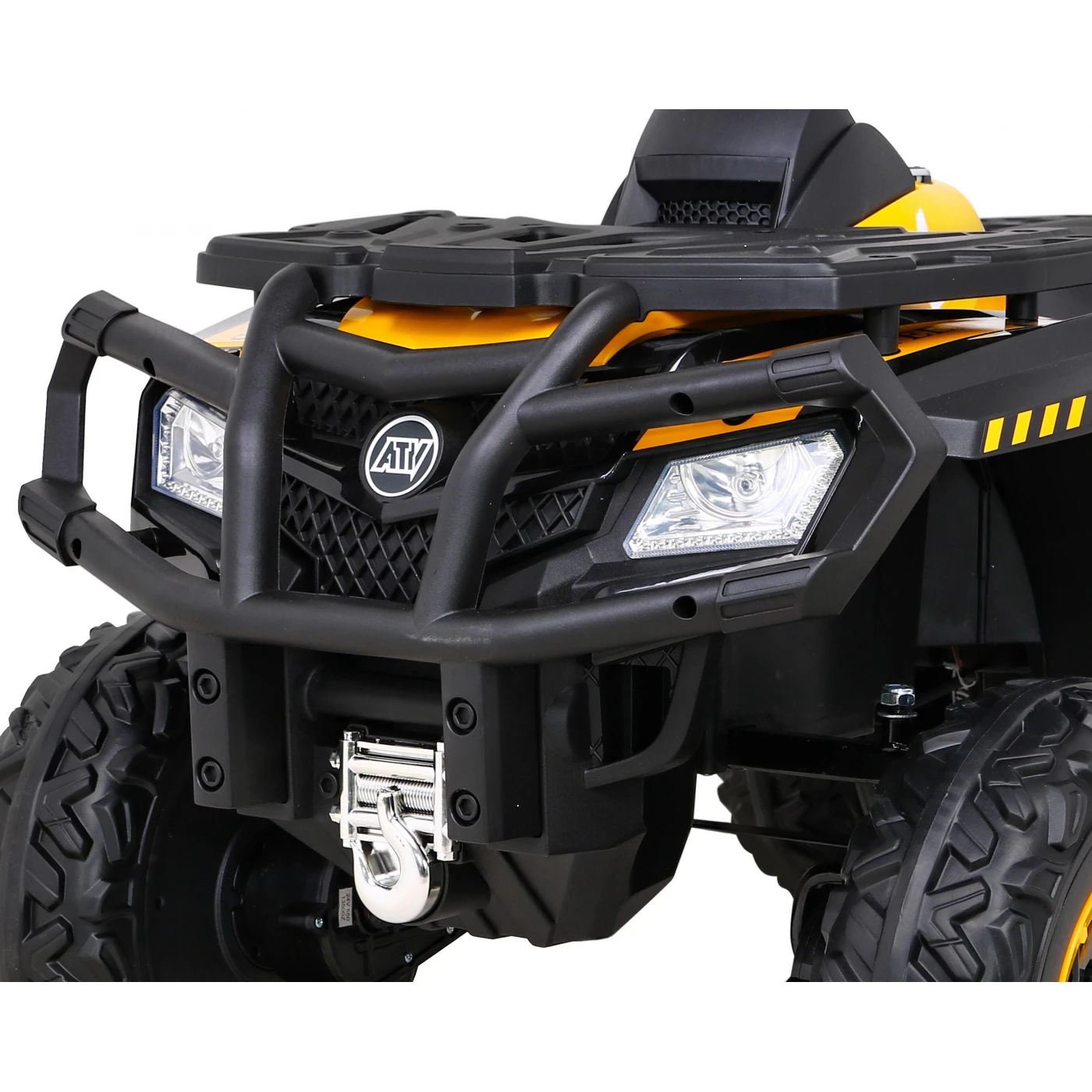 ATV electric pentru copii Kinderauto XT-Speed 180W 24V Premium, culoare Galben [9]