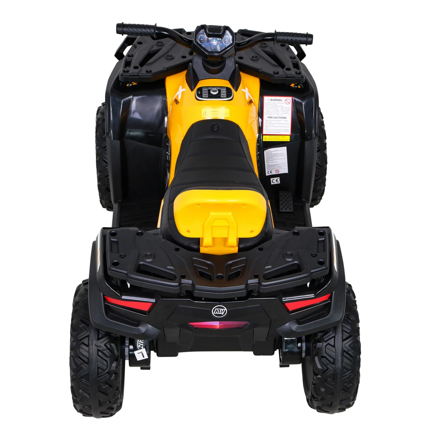 ATV electric pentru copii Kinderauto XT-Speed 180W 24V Premium, culoare Galben [6]