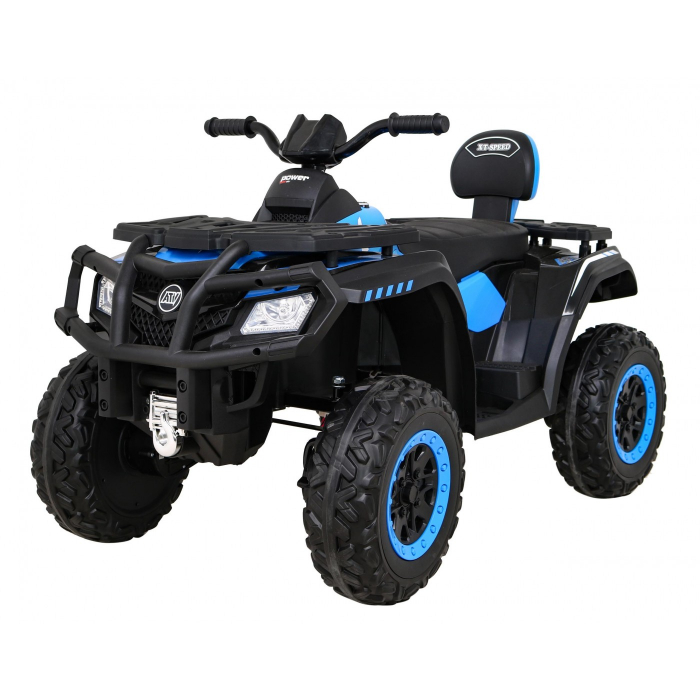 ATV electric pentru copii Kinderauto XT-Speed 180W 24V Premium, culoare Albastru 180W imagine noua responsabilitatesociala.ro
