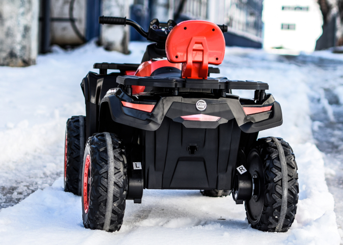 ATV electric pentru copii Kinderauto XT-Speed 180W 24V Premium, culoare Rosie [4]