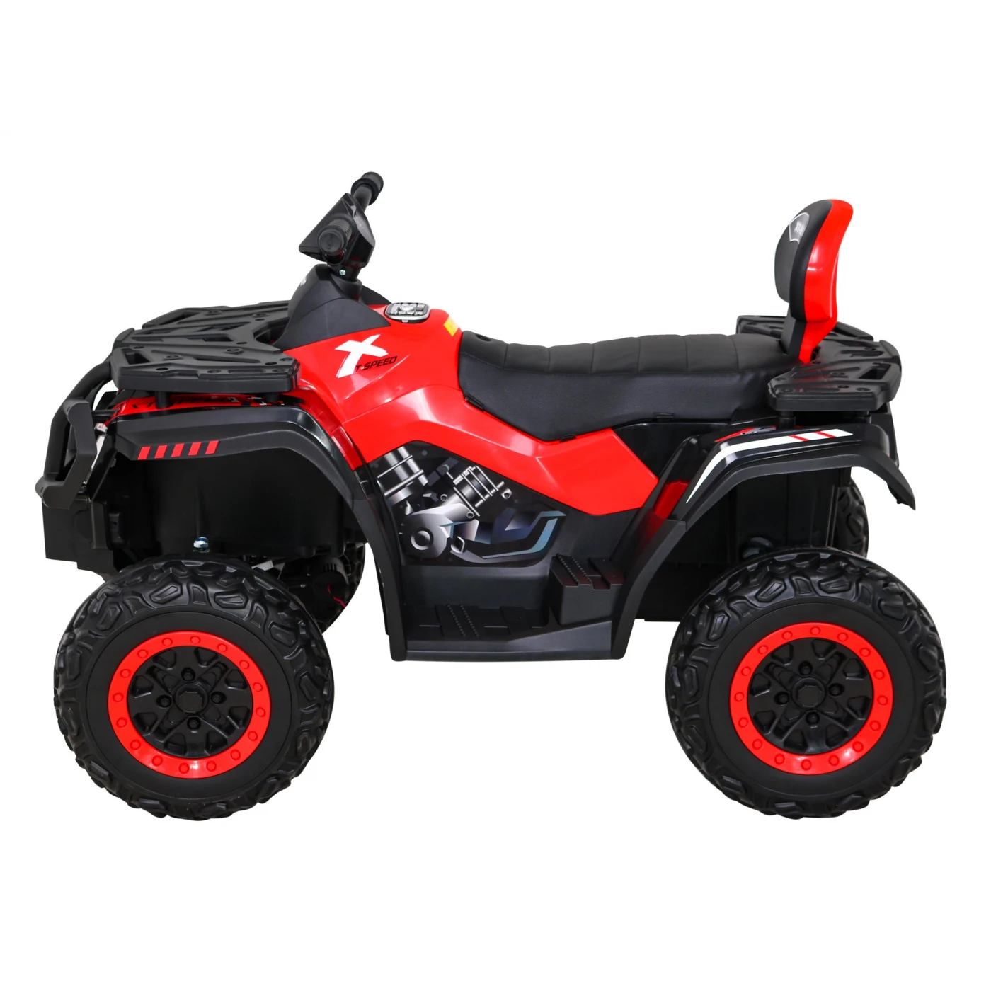 ATV electric 4x4 cu accesorii incluse, Kinderauto BJS615 320W 24V, culoare rosie [16]