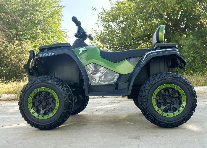 ATV electric pentru copii Kinderauto XT-Speed 180W 24V Premium, culoare Verde [6]