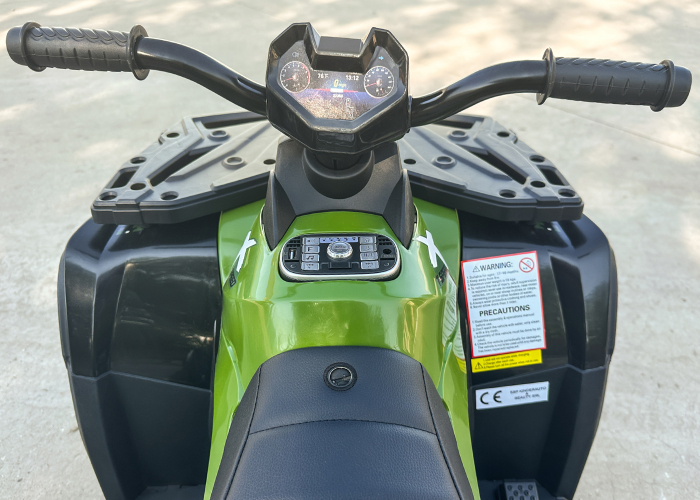 ATV electric pentru copii Kinderauto XT-Speed 180W 24V Premium, culoare Verde [12]