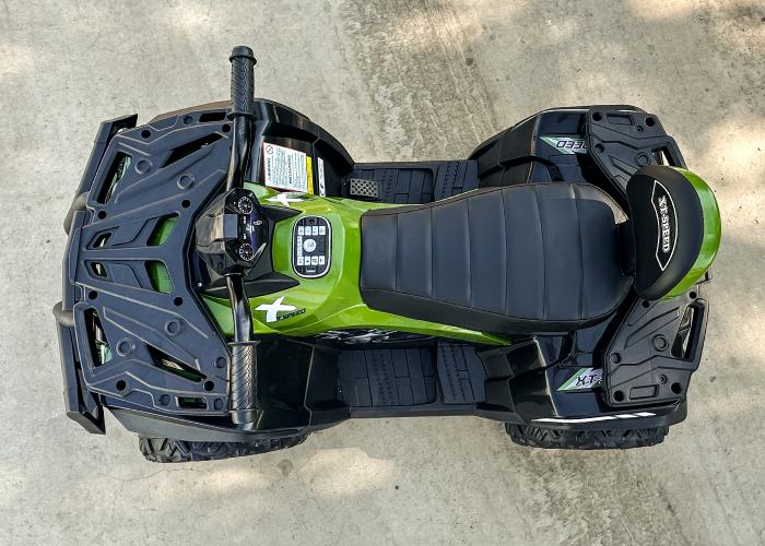 ATV electric pentru copii Kinderauto XT-Speed 180W 24V Premium, culoare Verde [13]