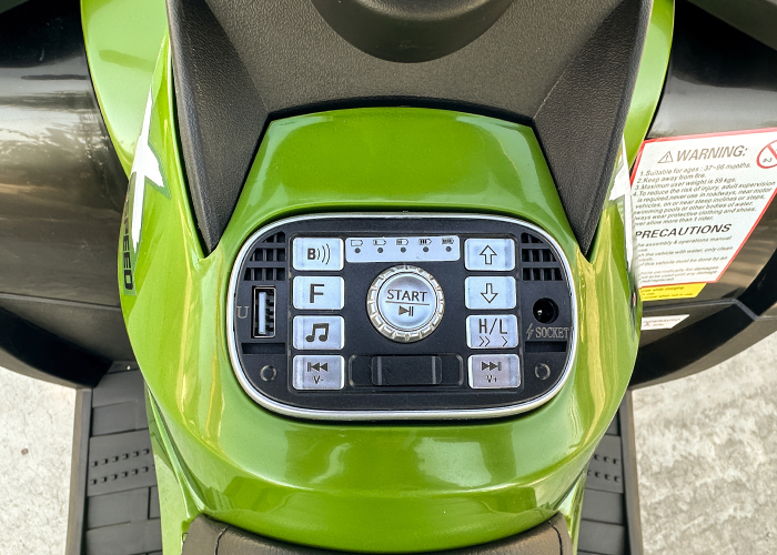 ATV electric pentru copii Kinderauto XT-Speed 180W 24V Premium, culoare Verde [15]