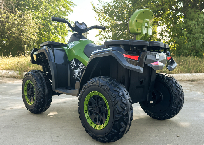 ATV electric pentru copii Kinderauto XT-Speed 180W 24V Premium, culoare Verde [7]