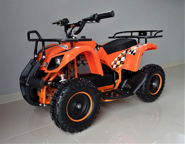 ATV electric pentru copii KXD Torino M5 800W 36V #Portocaliu [16]