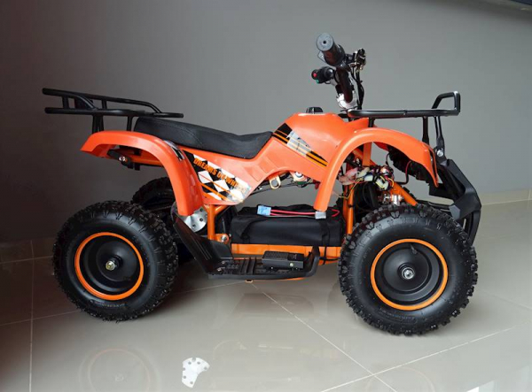 ATV electric pentru copii KXD Torino M5 800W 36V #Portocaliu [11]