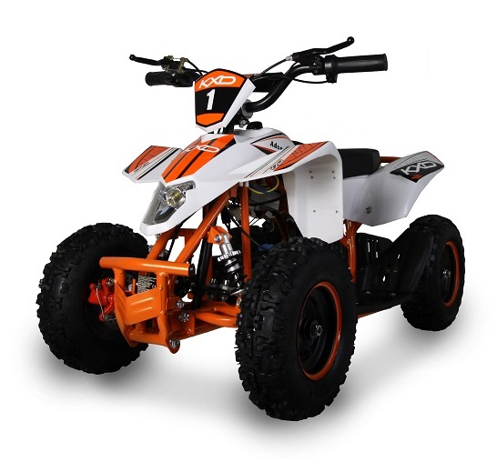 ATV electric pentru copii KXD Maddox M1 800W 36V #Portocaliu [3]