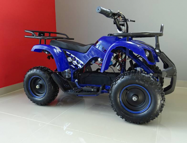 ATV electric pentru copii KXD Torino M5 800W 36V #Albastru [6]