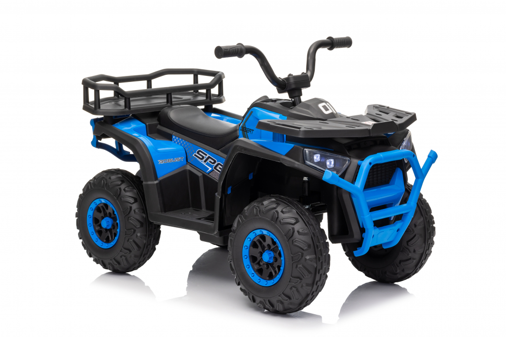 ATV electric pentru copii 2-5 ani, Mini DESERT, 120W 12V, cu telecomanda, bluetooth, albastru [23]