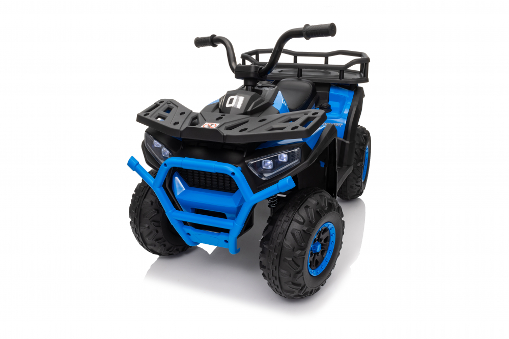 ATV electric pentru copii 2-5 ani, Mini DESERT, 120W 12V, cu telecomanda, bluetooth, albastru [20]
